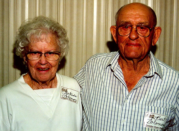 Bert & Gertrude Solomon 7-24-98